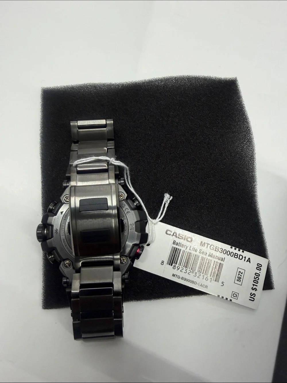 G-Shock MT-G Black Watch MTGB3000BD1A